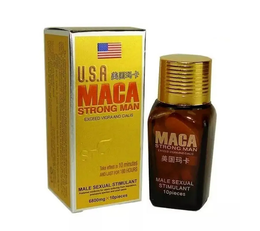 Таблетки для мужчин Maca Strong Man #4