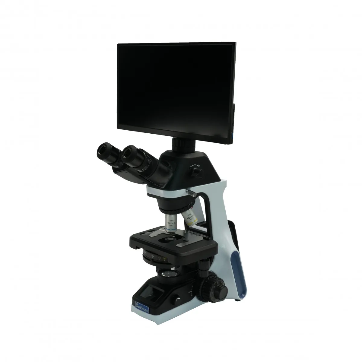 Микроскоп тринокулярный  BS-2046T с цифровой камерой и LCD Монитором#2