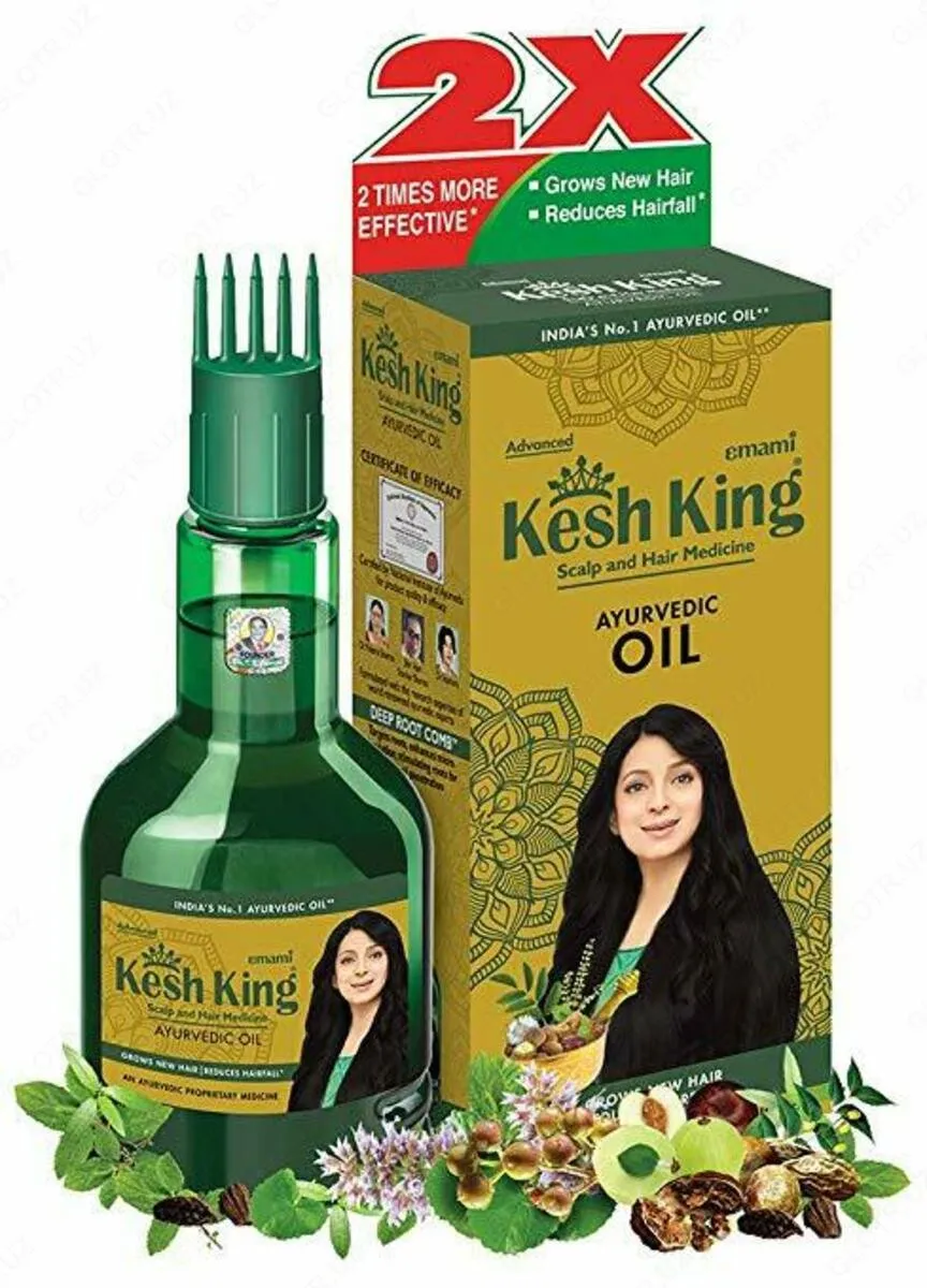 Аюрведическое масло для волос Кesh king#4