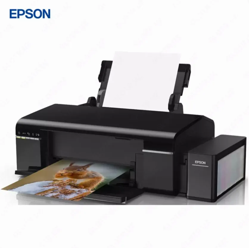 Струйный принтер Epson L805, цветная, A4, 38 стр/мин (цветн. А4), USB, Wi-Fi, черный#3