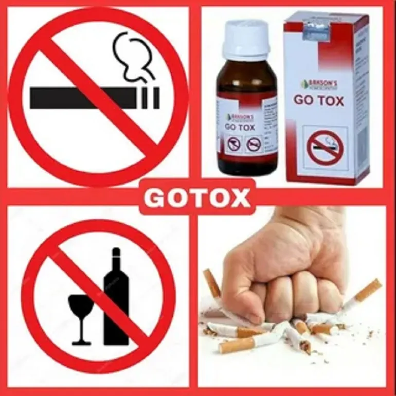 Средство против курения и алкоголя Go Tox#10