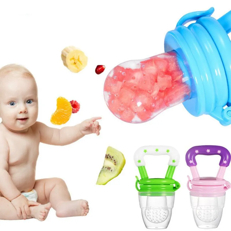 Детская соска фрукты овощи мясо пищевые добавки силиконовые кормушки для младенцев#3