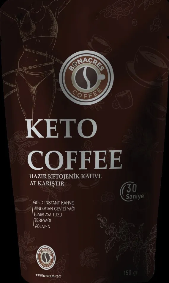 Кето кофе для похудения с коллагеном Keto Coffee Bonacres#4