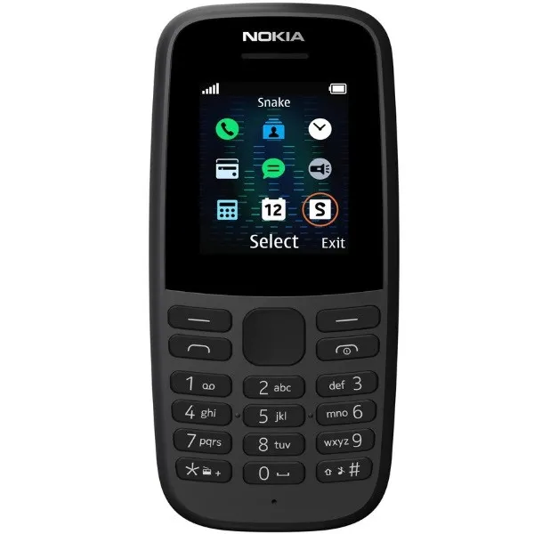 Mobil telefon Nokia 105 / Black / Dual Sim#4