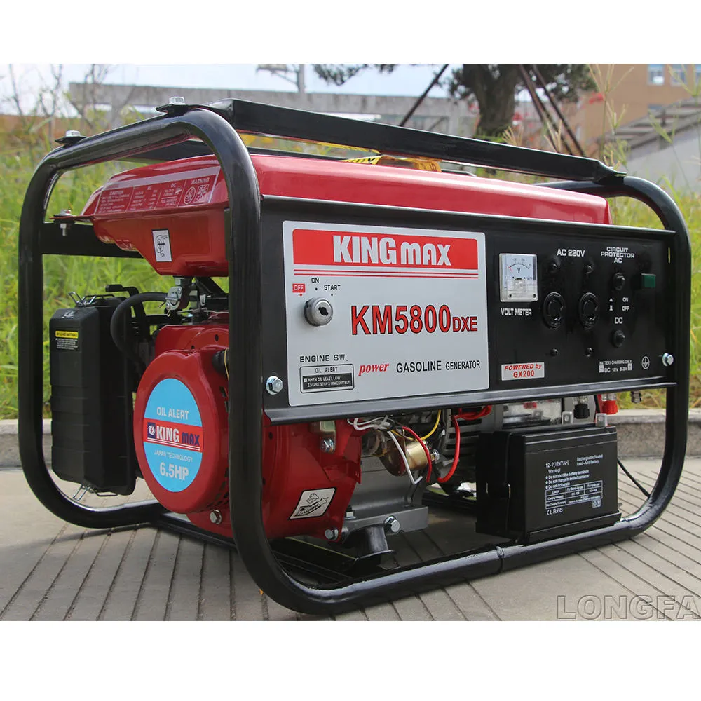 КING MAX 5800DXE Электрический генератор для использования в домашних условиях#1