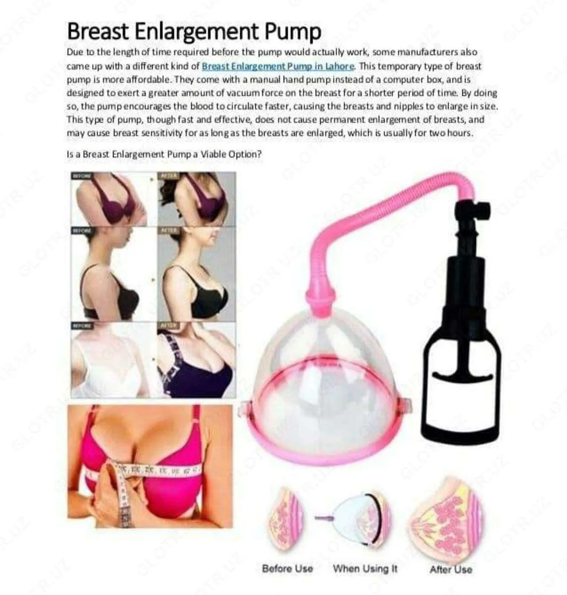 Вакуумная помпа для груди "Breast Pump enlarge witch twin cups"#2