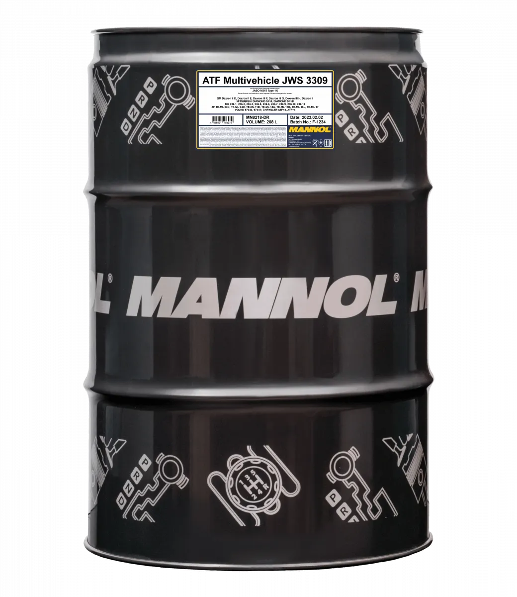Моторное масло Mannol atf multivehicle JWS#3