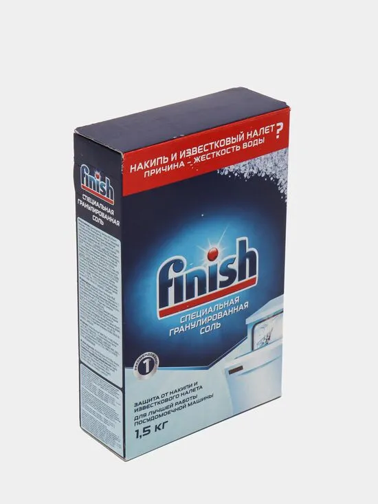 Соль для посудомоечной машины FINISH 1,5 кг х 12#3