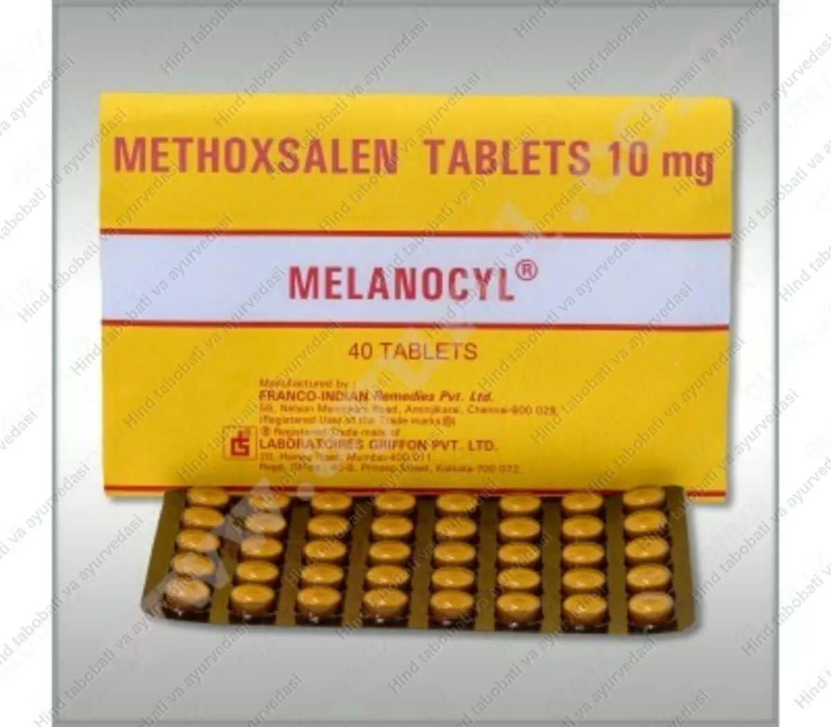 Таблетки Меланоцил (Melanocyl) от витилиго#5