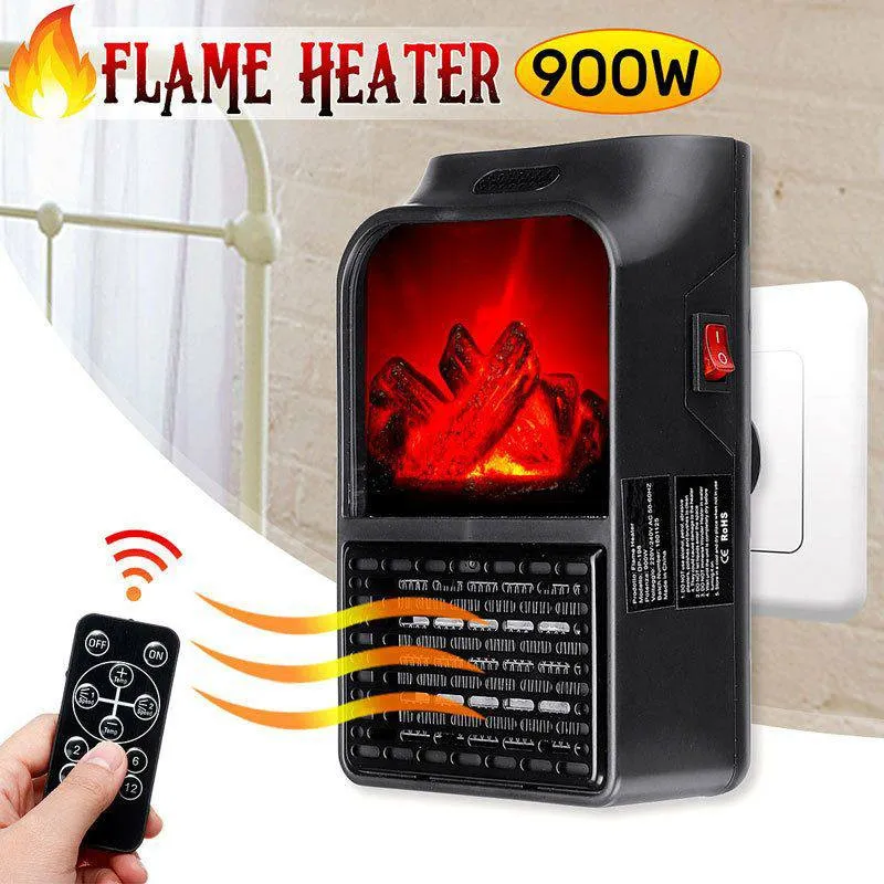 Мини обогреватель-камин Flame Heater 900 W#2