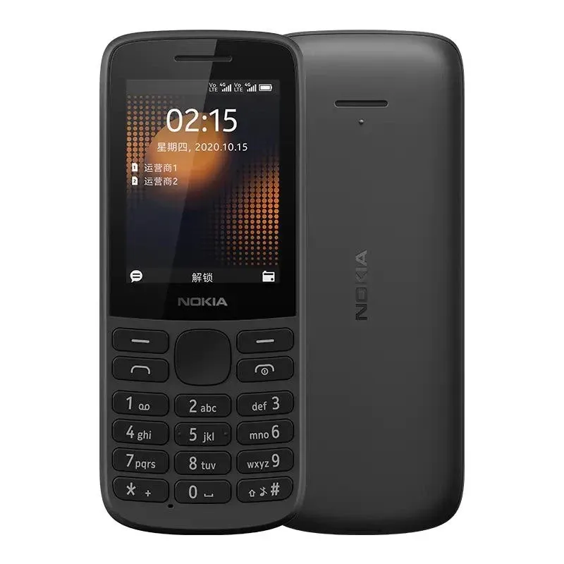 Телефон Nokia N215 4G с двумя Sim -картами Черный#3
