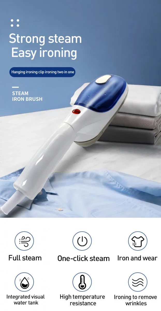 Ручной отпариватель для одежды Tobi Steam Brush#5