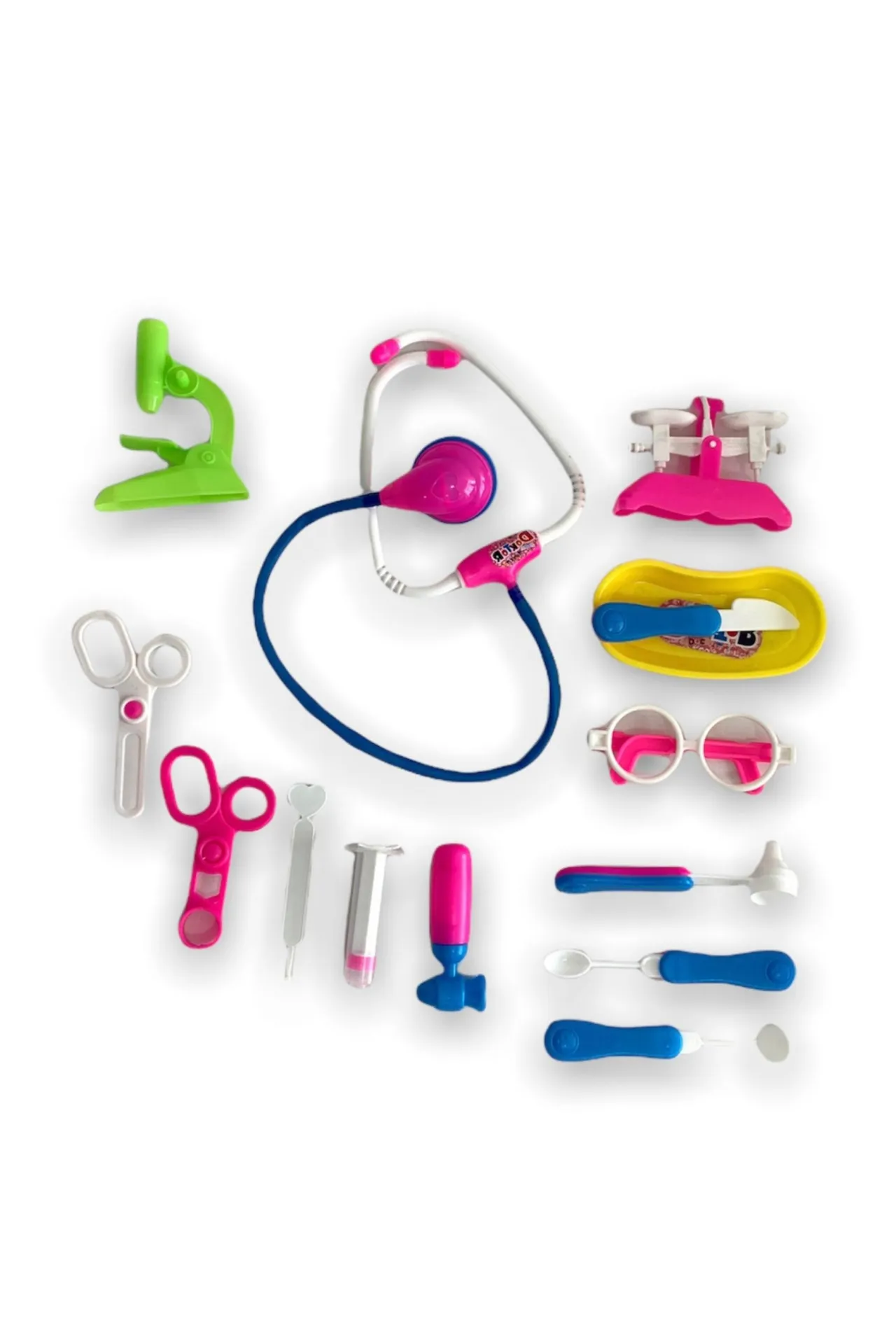 Игрушечный набор для детей, сумка и медицинский набор 14 предметов d021 SHK Toys#2