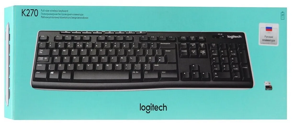 Клавиатура Logitech K270#6
