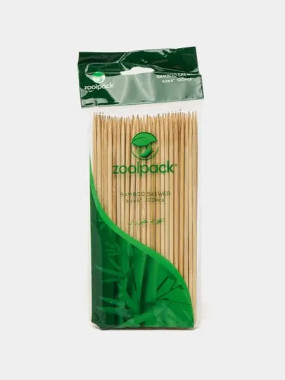 Шпажки для шашлыка (эко шпажки) из бамбука Zoolpack 6" (100)#3