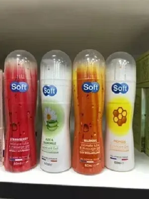 Гель-лубрикант клубничный Soft Strawberry lubricant gel#3