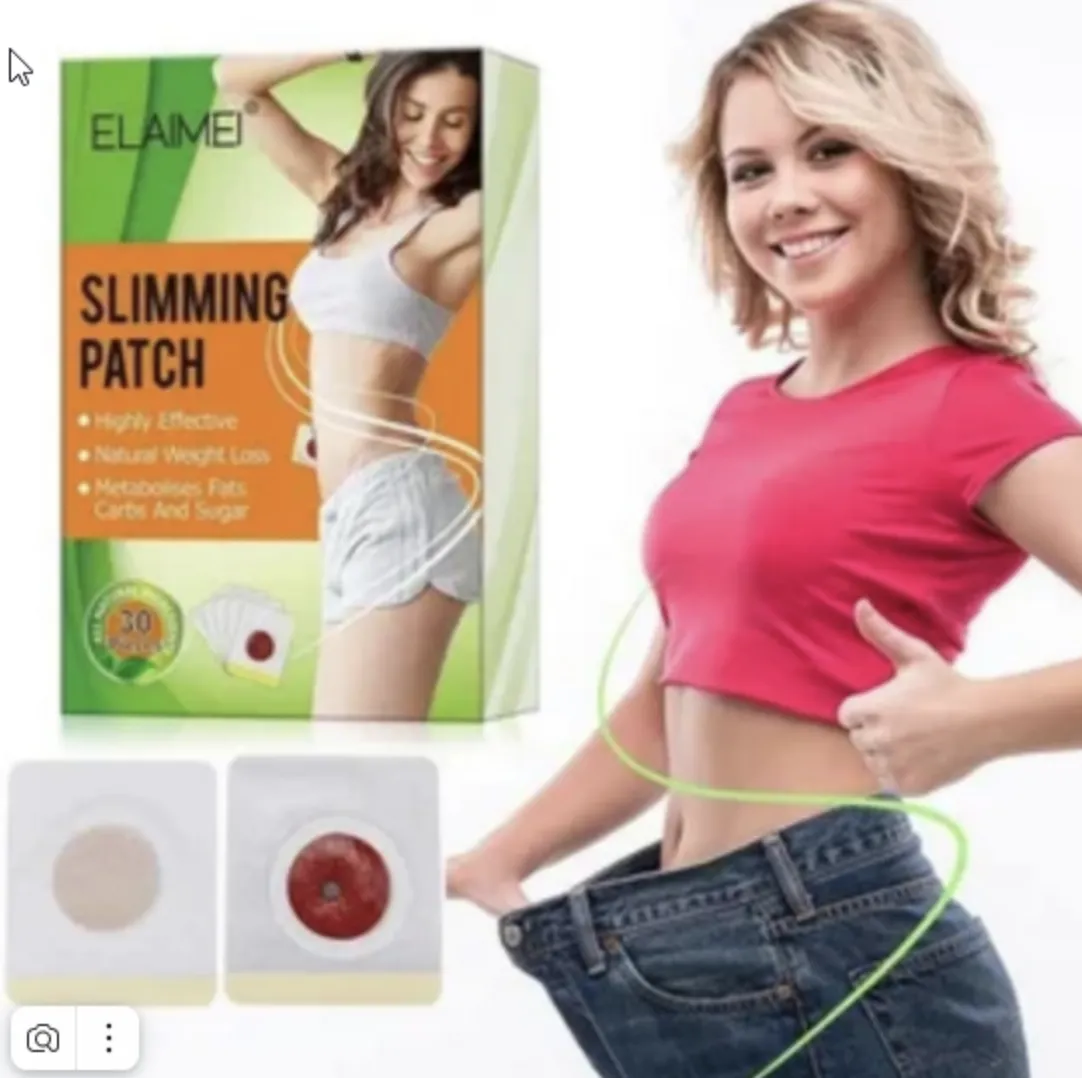 Пластырь на живот Slimming patch для похудения и снижения веса 30 шт#2