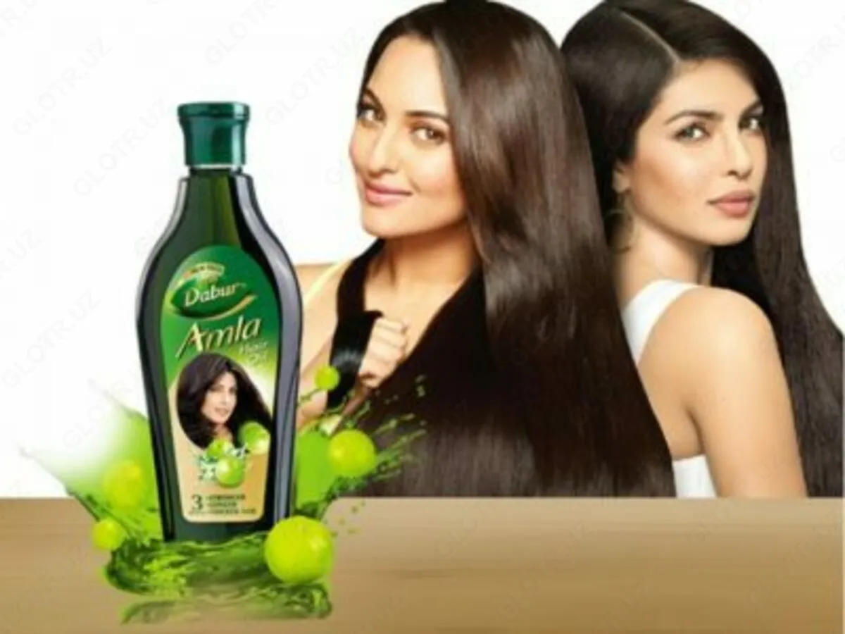 Масло для волос с амлой Dabur Amla Hair Oil (Индия)#2