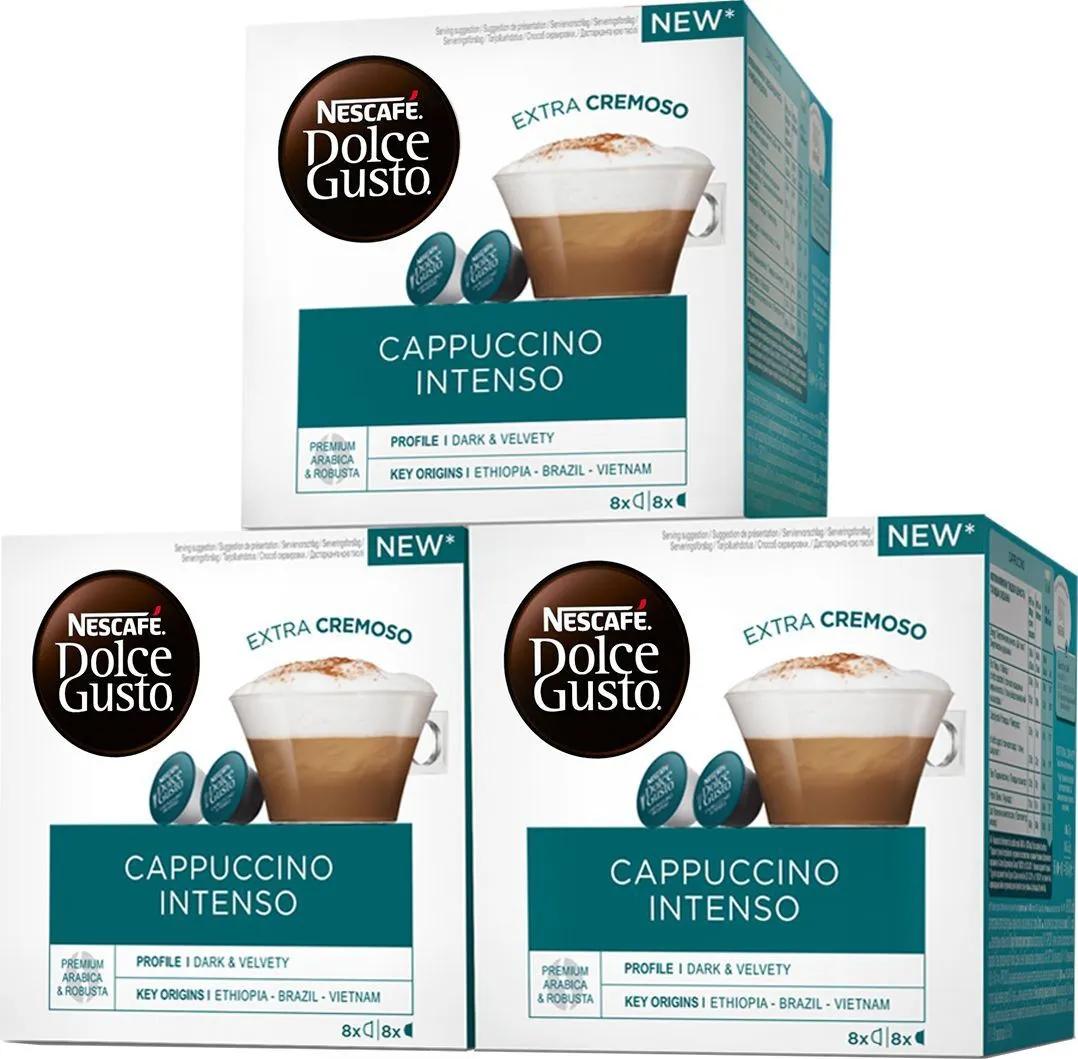 Кофе Nescafe Dolce Gusto Cappuccino Intenso в капсулах , 8 порций (16 капсул)#2