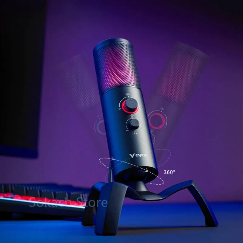 Микрофон Rapoo VS500 RGB Black#9