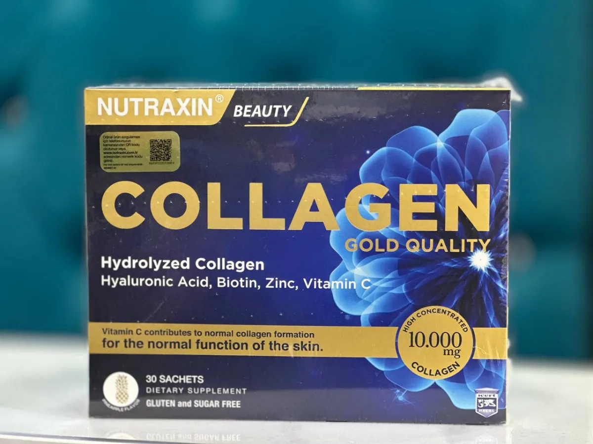 Nutraxin Collagen Gold sifatli parhez qo'shimchasi 30 ta paket#4