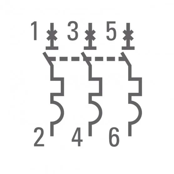 Автоматический выключатель 3P 40А (C) 4,5kA ВА 47-63 EKF PROxima#2
