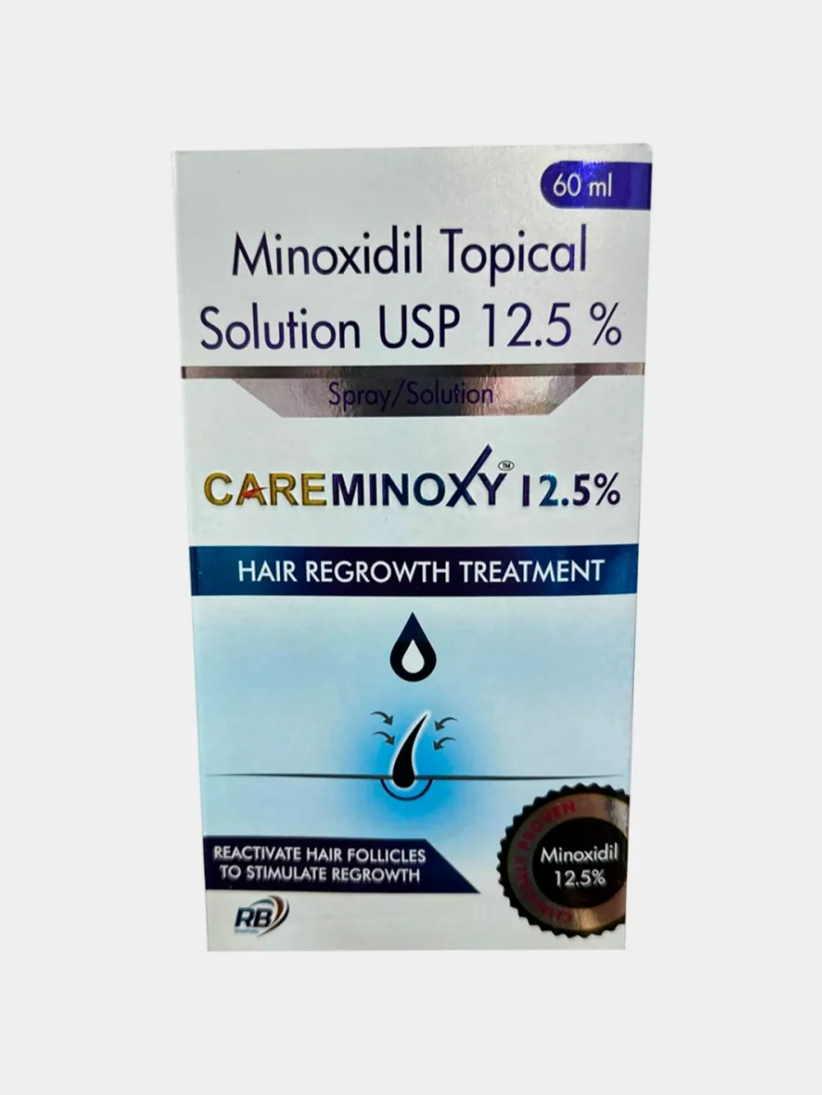 Средство для роста бороды Minoxidil  Careminoxy 12.5%#2