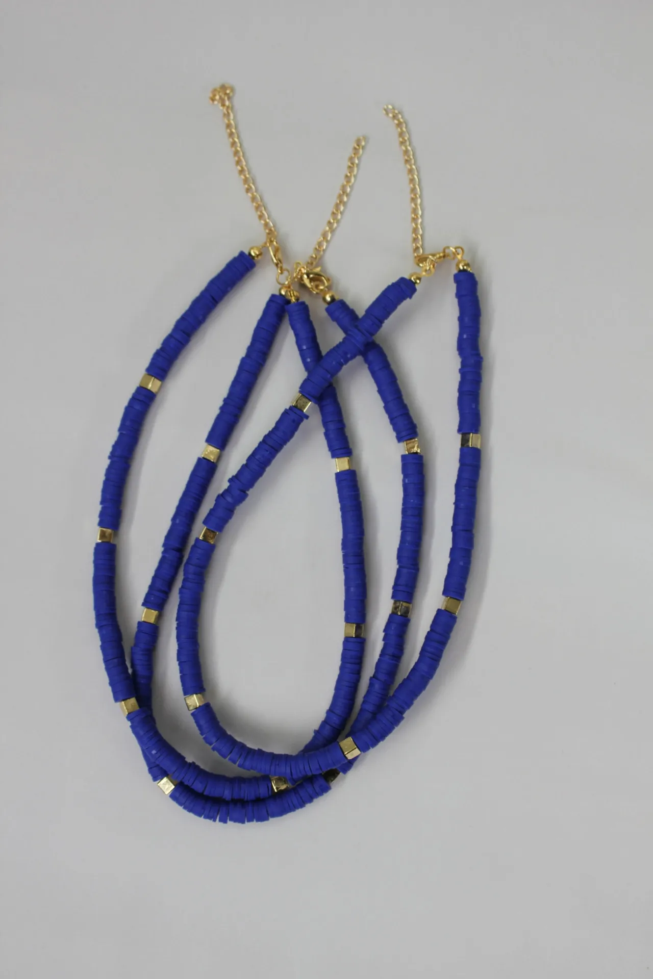 Ожерелье, модель: синий фимо ti209 Mori#2