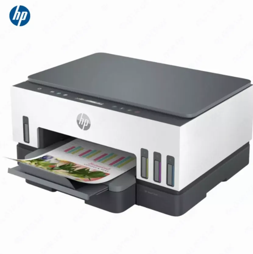 Принтер HP - Smart Tank 720 Wireless AiO (A4, 15 стр/мин, 128Mb, струйное МФУ, LCD, USB2.0, WiFi, двуст.печать, ID Copy)#2