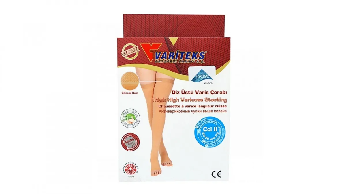 Антиварикозные чулки выше колена Varitex (Варитекс)#5