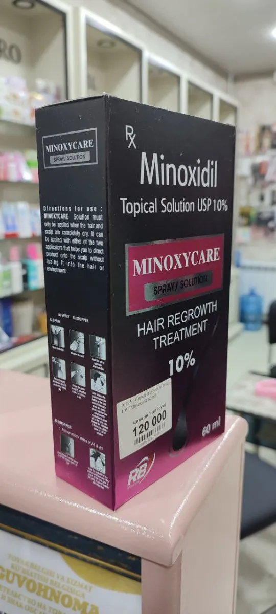 Средство для роста волос Minoxycare Minoxidil 10%#3