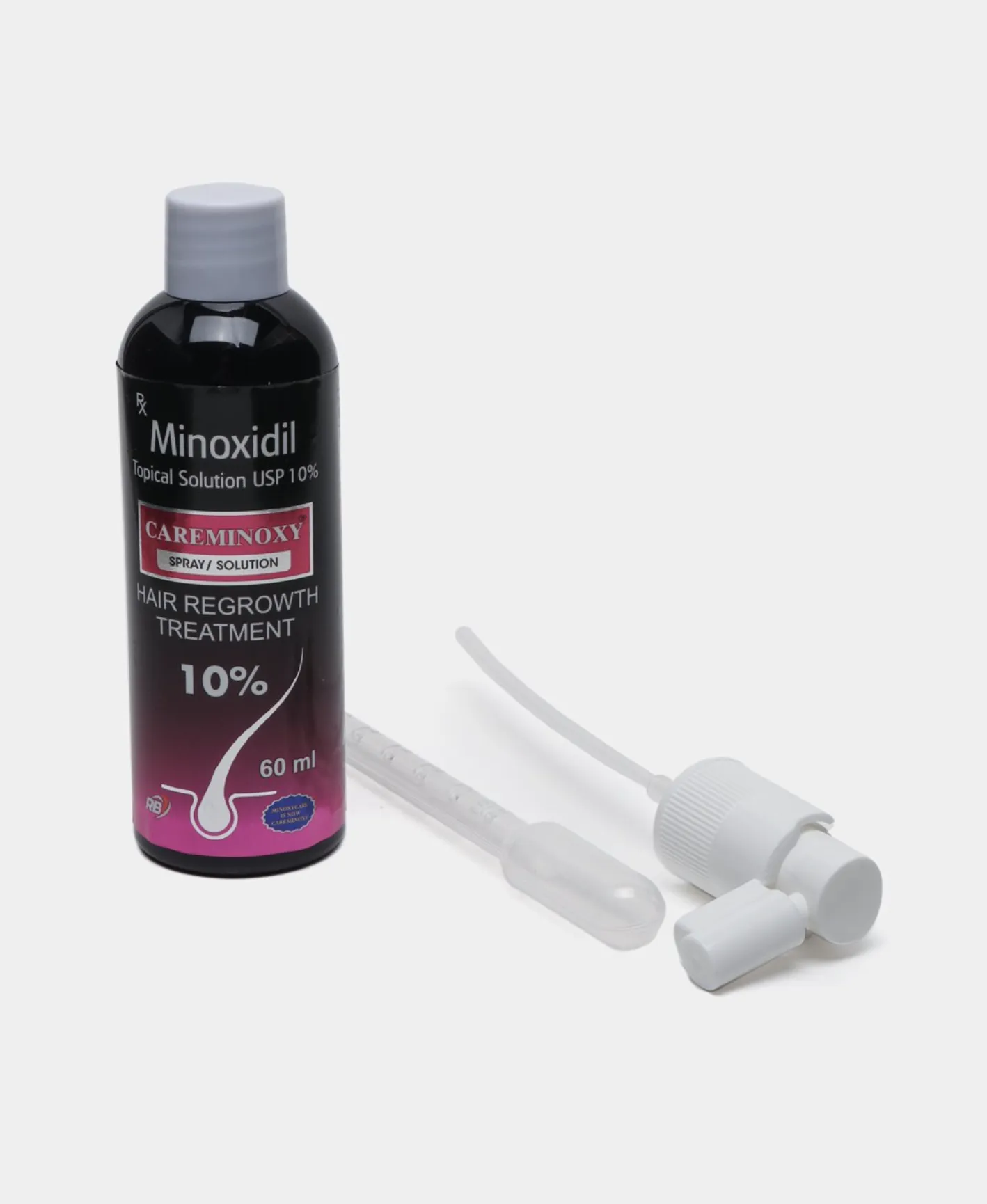 Minoxidil 10% buzadigan amallar eritmasi - soch o'sishi uchun#5