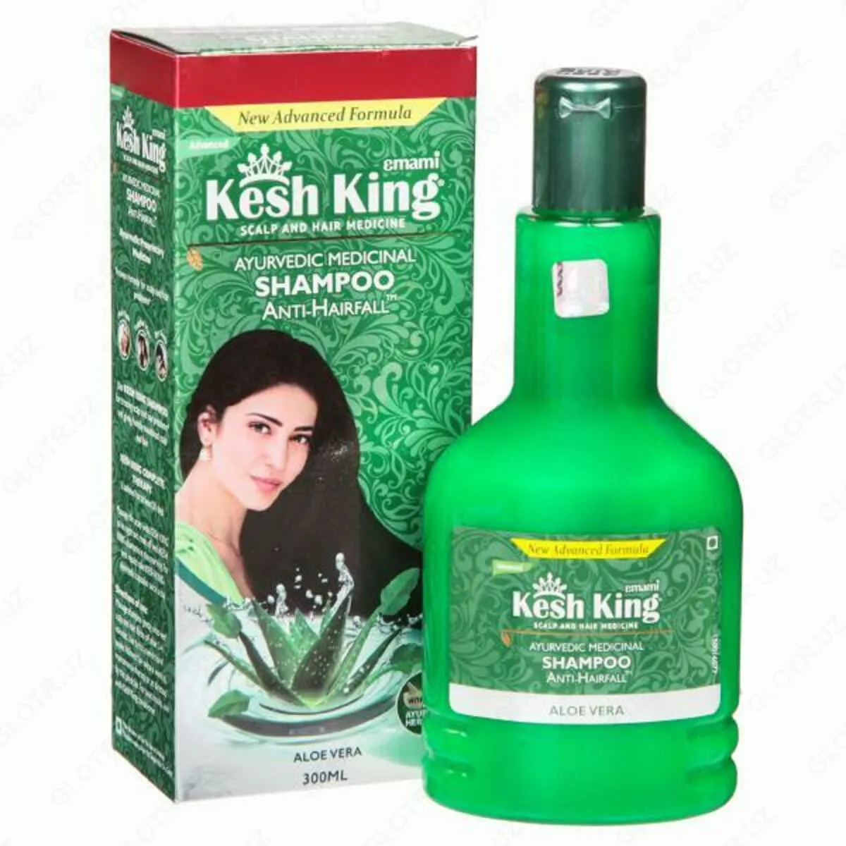 Аюрведический лечебный шампунь против выпадения волос Kesh King (200 мл)#2