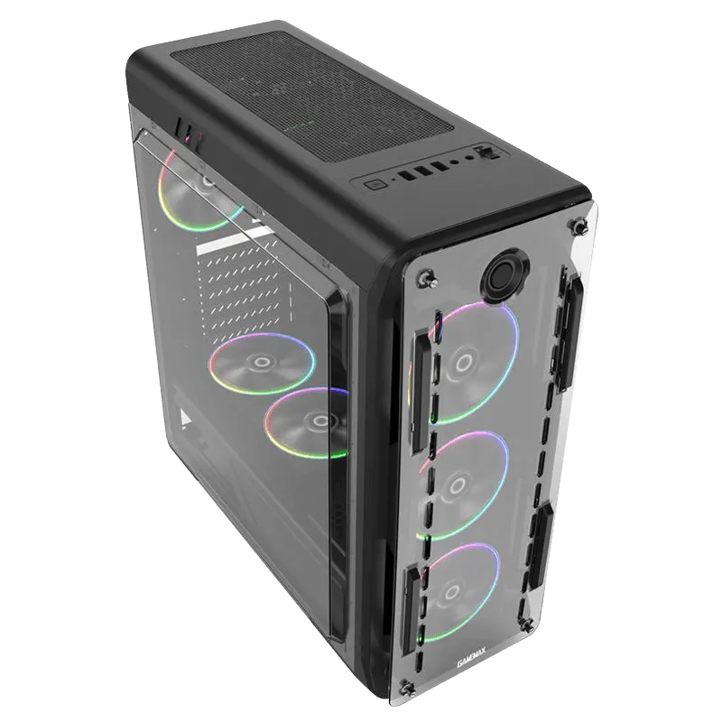 Компьютерный корпус GameMax OPTICAL BLACK (G510 BK) Midi-Tower#1