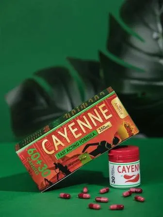 Капсулы для похудения Cayenne#4