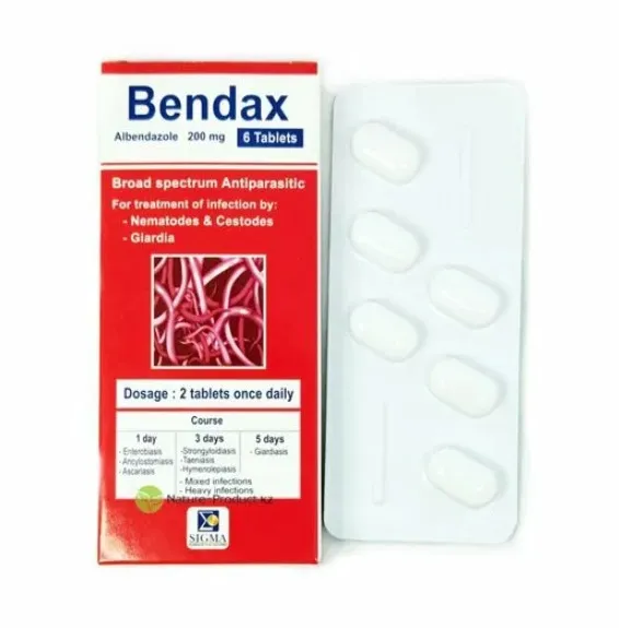 Bendax parazitlarning qarshi uchun tabletka#2