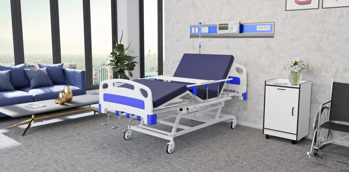 3-х функциональная электронная медицинская кровать#2