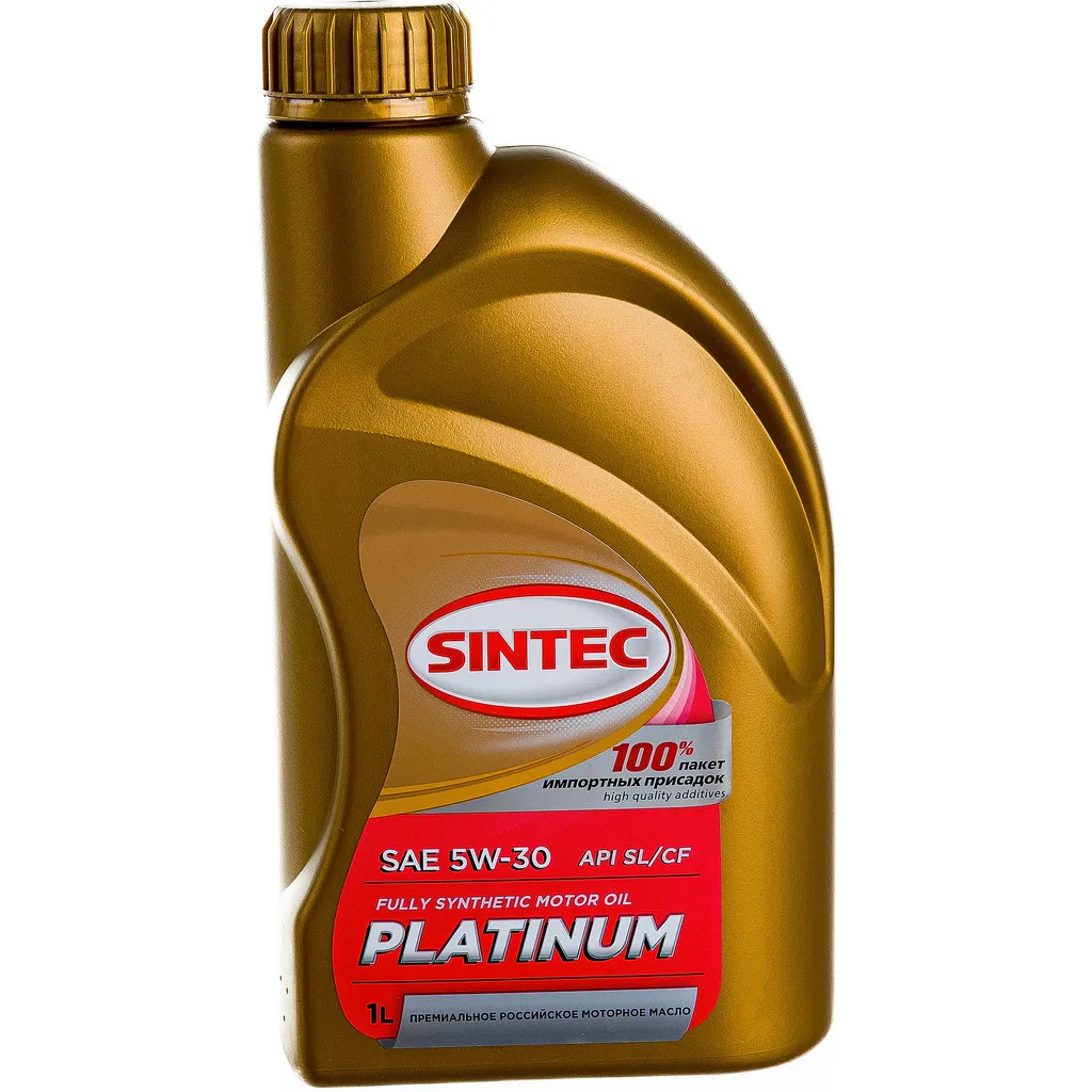 Масло синтетическое SINTEC Платинум SAE 5W30/5W40 API SN/CF  4л#2