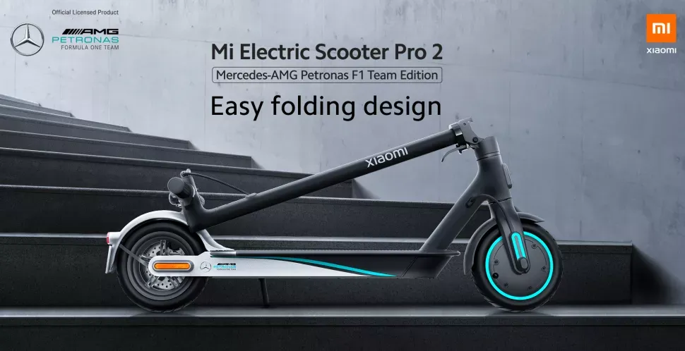 Электросамокат Xiaomi Mi Electric AMG Petronas F1 Team Edition#2