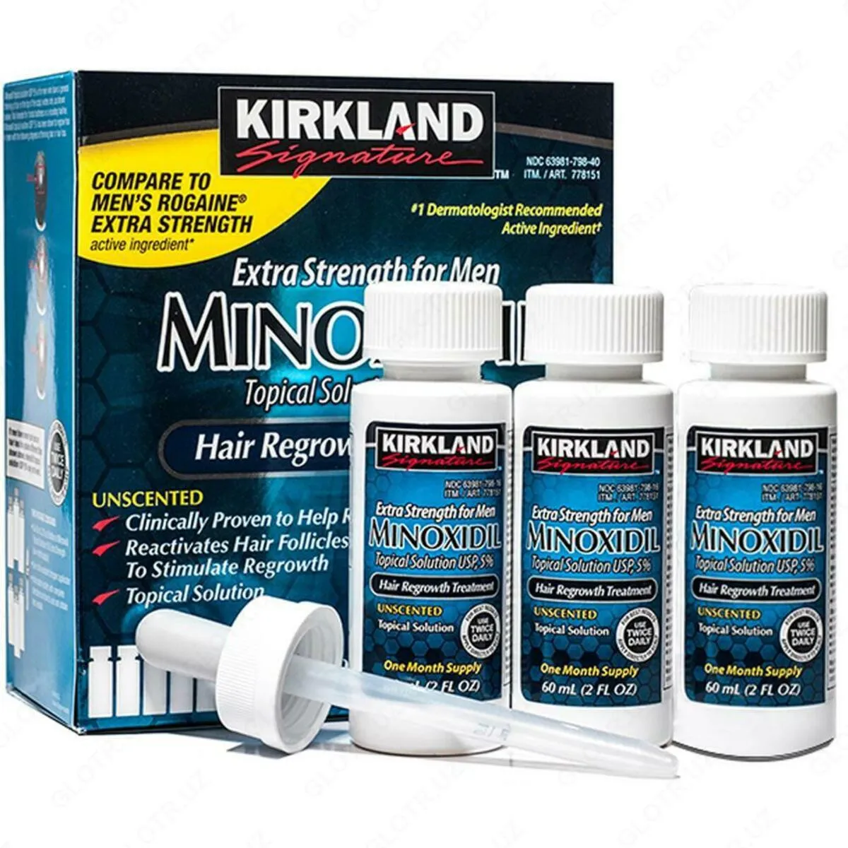 Minoxidil Kirkland 5% - Средство для роста бороды#2
