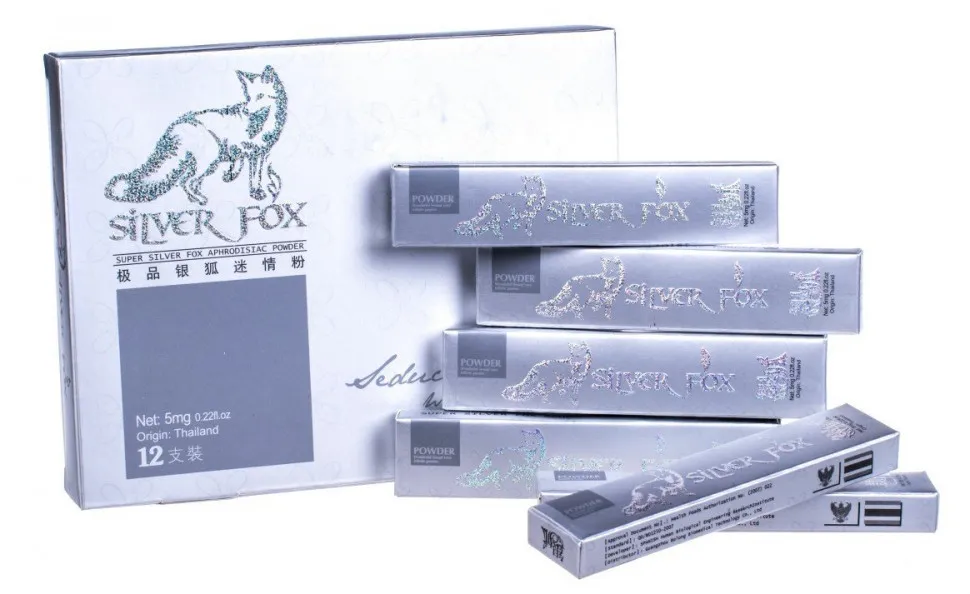 Silver Fox (Kumush tulki) ayollar uchun xissiyot kuchaytiruvchi suyuqlik#6
