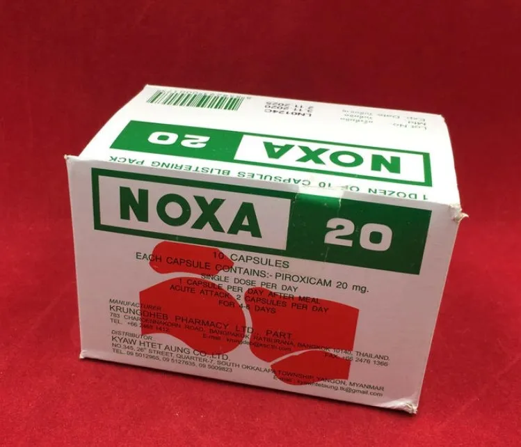Капсулы NOXA 20 для лечения боли в суставах и позвоночнике#3