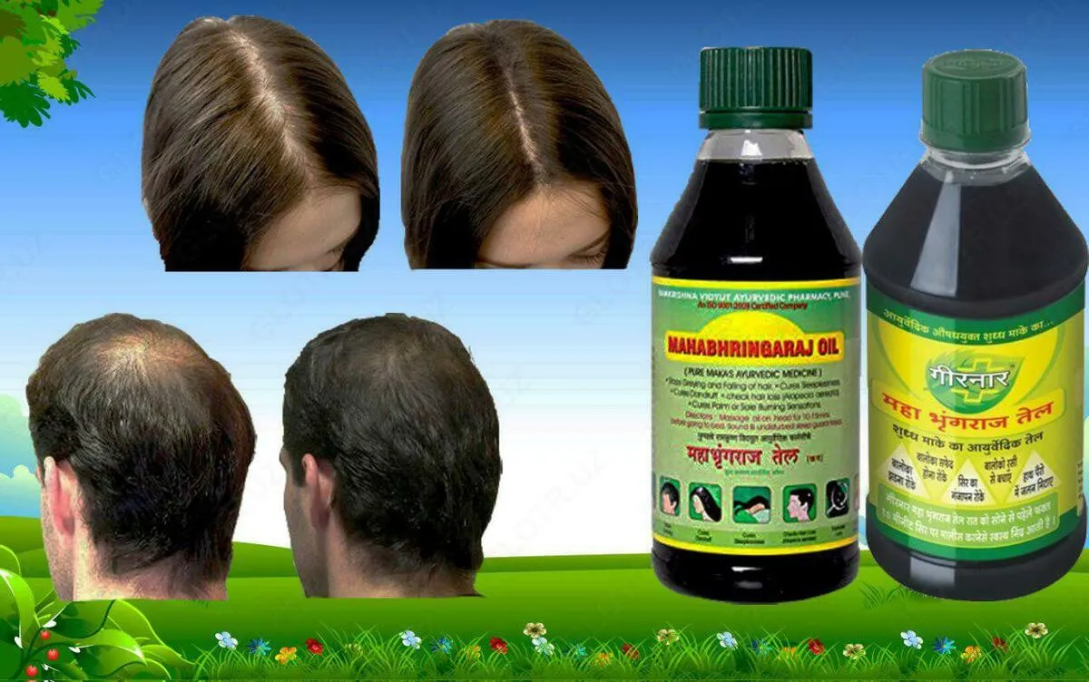 Масло для волос Мahabhringraj hair oil#4