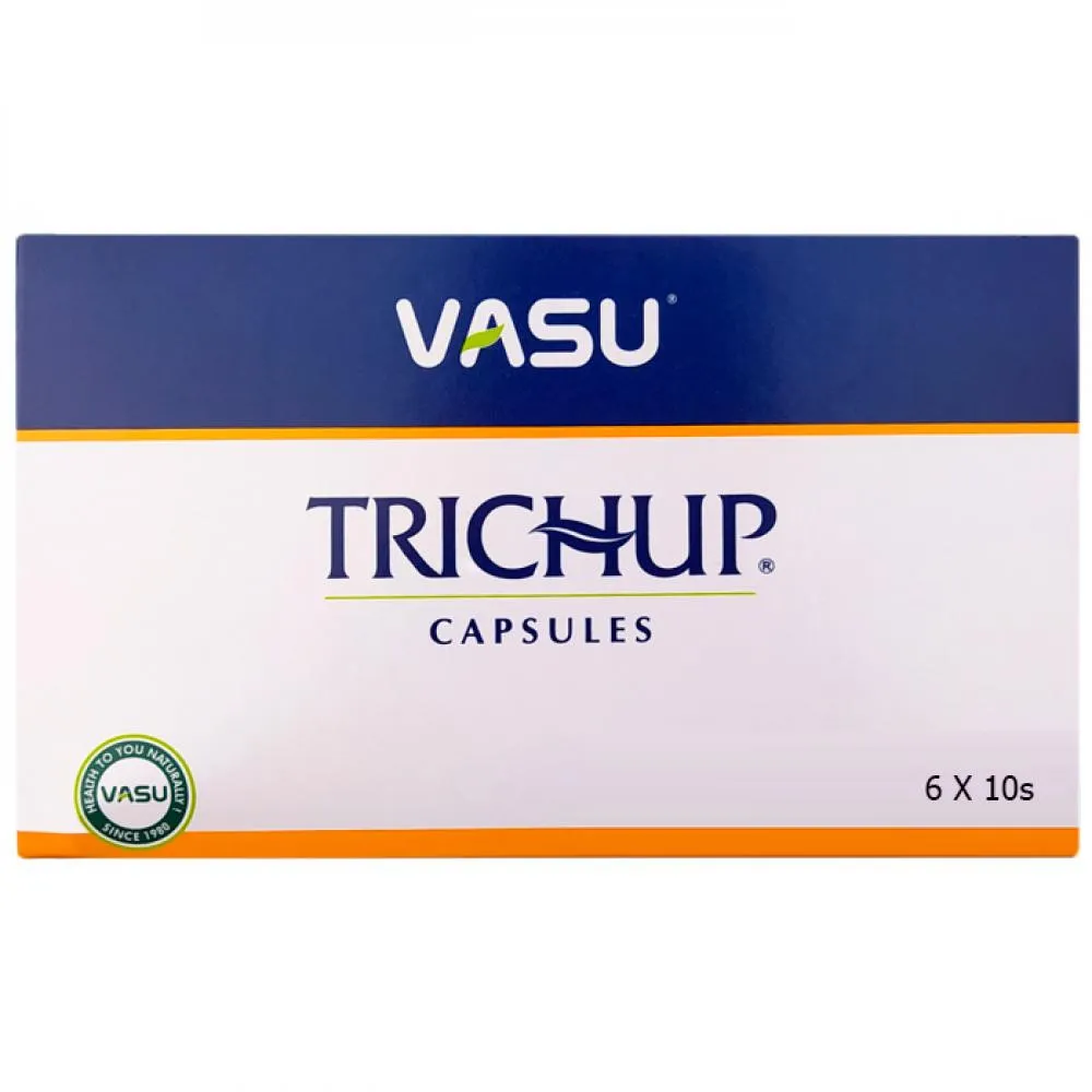 Капсулы против выпадения волос Тричап (Vasu Trichup Capsules)#4