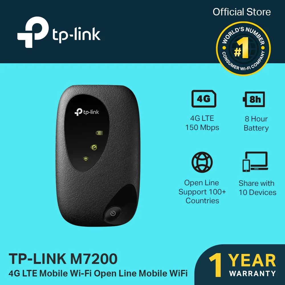 Wifi Router TP-Link M7200 4G LTE #2