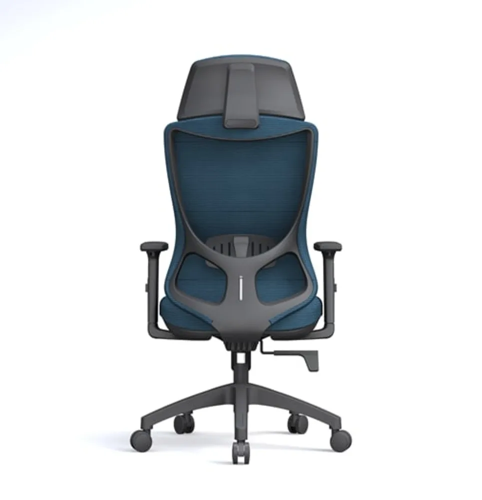 Кресло для персонала FLEXION черно-синий#2