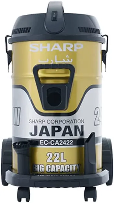 Пылесос Sharp EC-CA2422 с тканевым фильтром, 2400 Вт - Золотой + в подарок водонагреватель#2