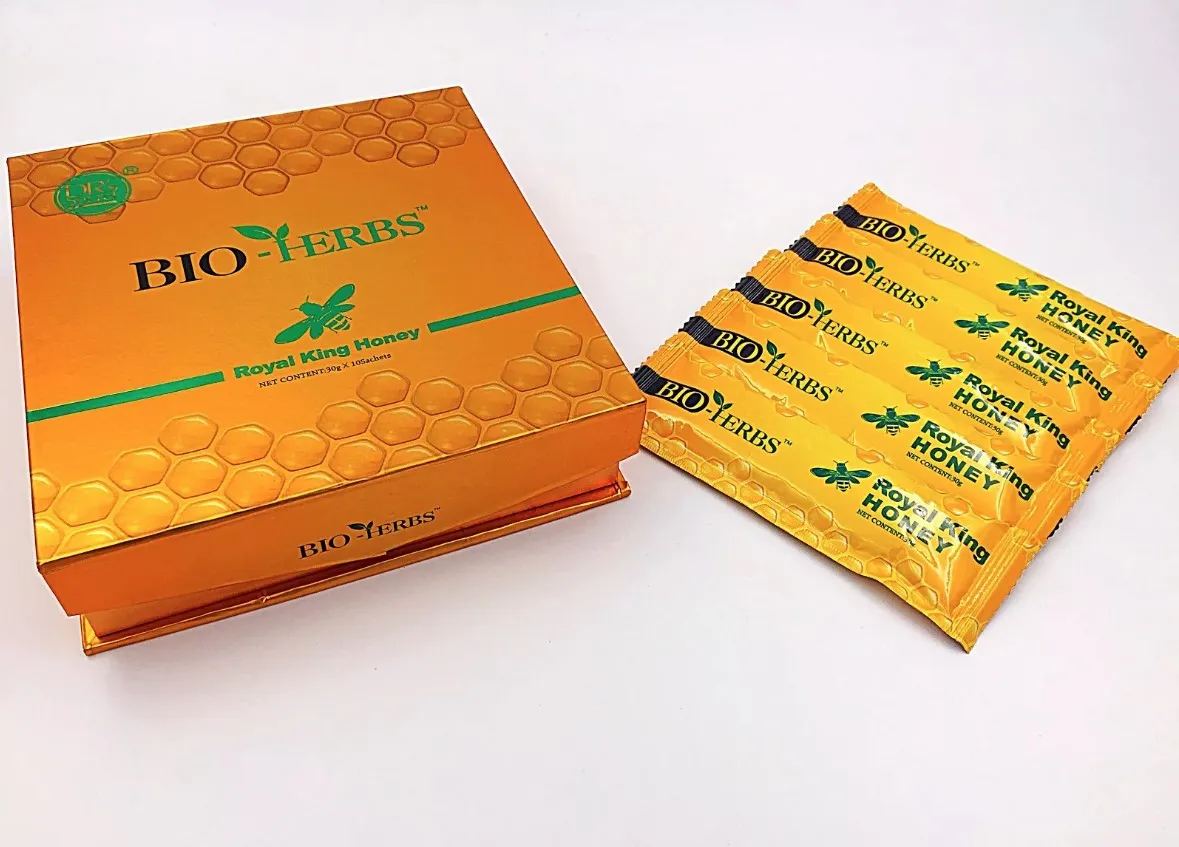 Erkaklar kuchi uchun Qirollik asal Royal King Honey Bio-Herbs#8