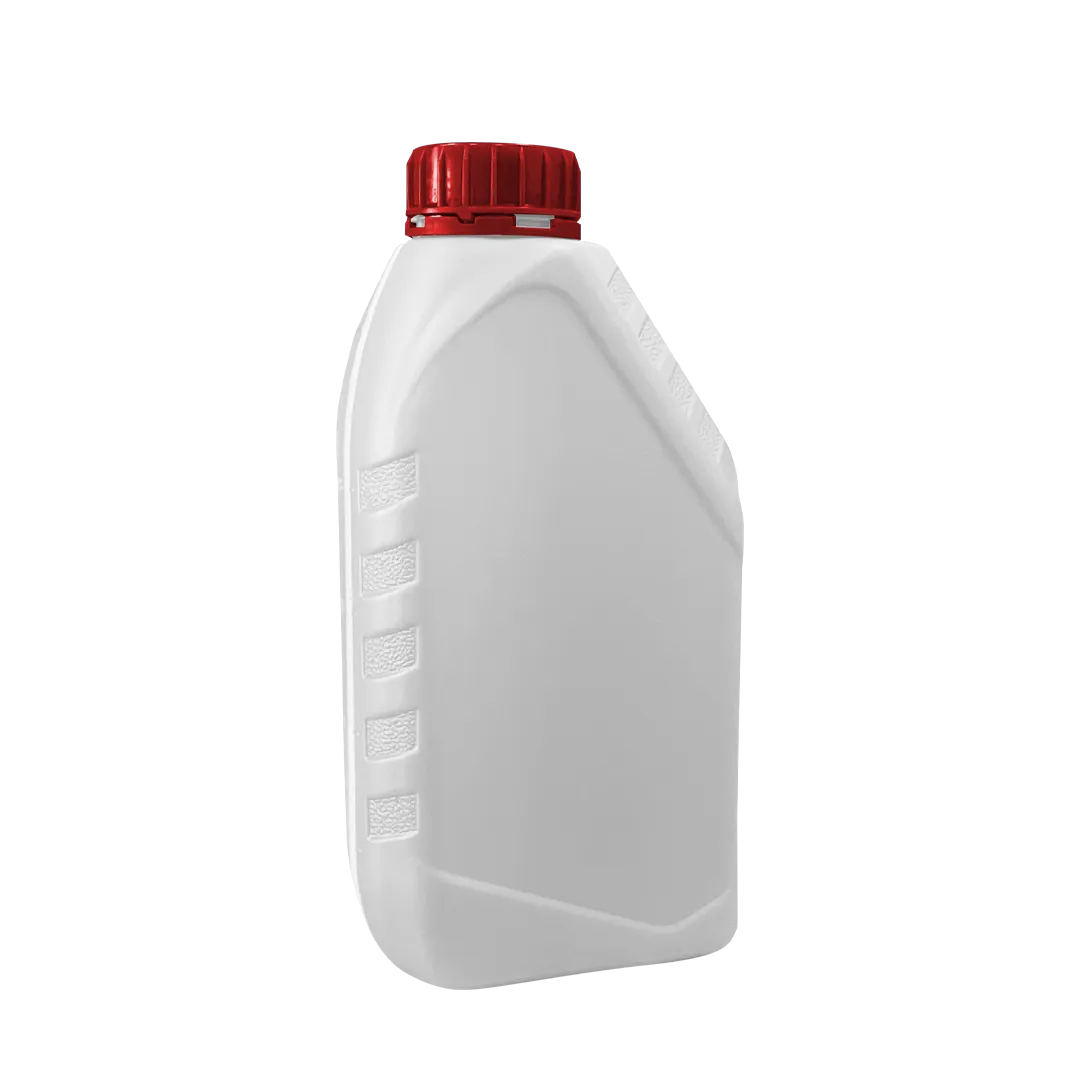 Пластиковая квадратная канистра: OIL TONGDA (1 литр) 0.06 кг#2