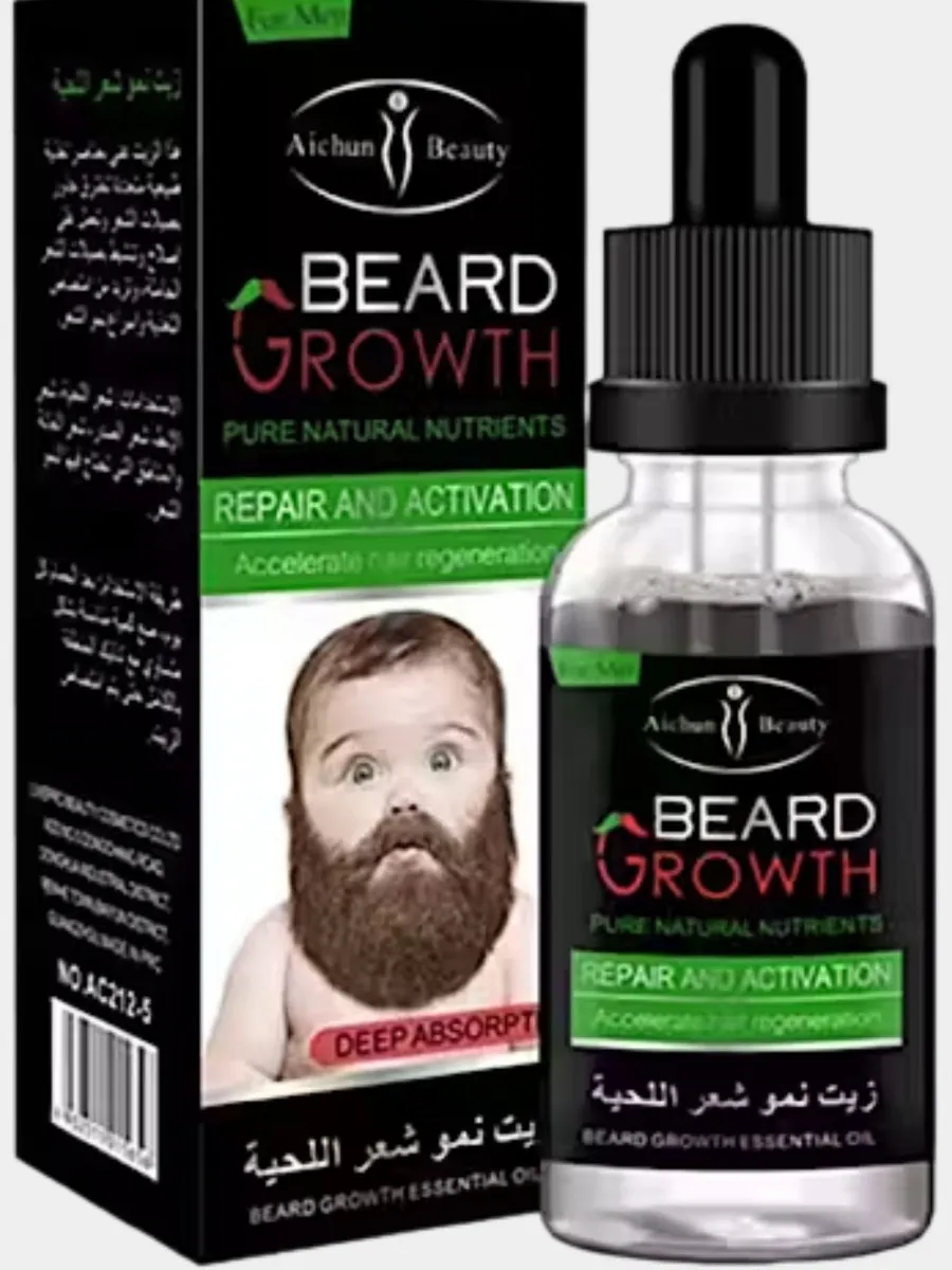 Soqol o'sishi yog'i Beard grow#2